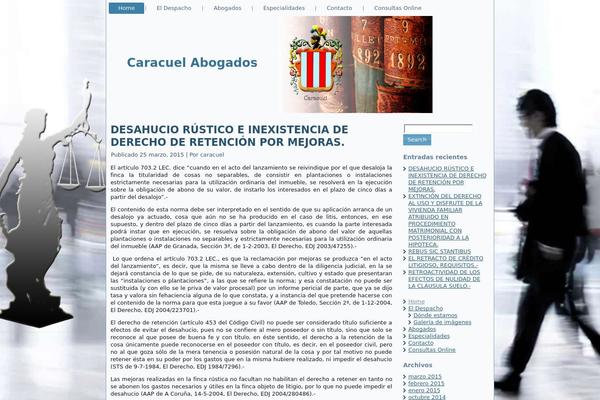 caracuelabogados.com site used Abogados20