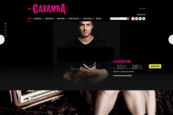 caramba.fr site used Caramba