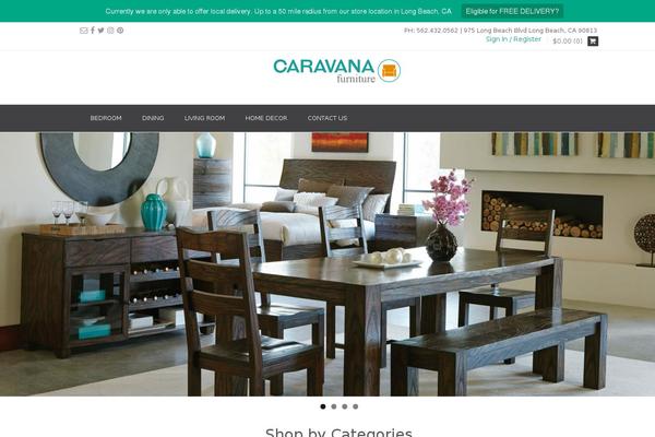 caravanafurniture.com site used Dustlandexpress-premium