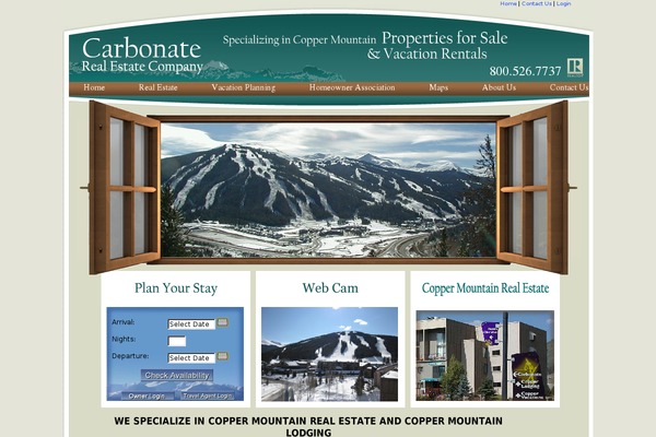 Carbonate theme site design template sample