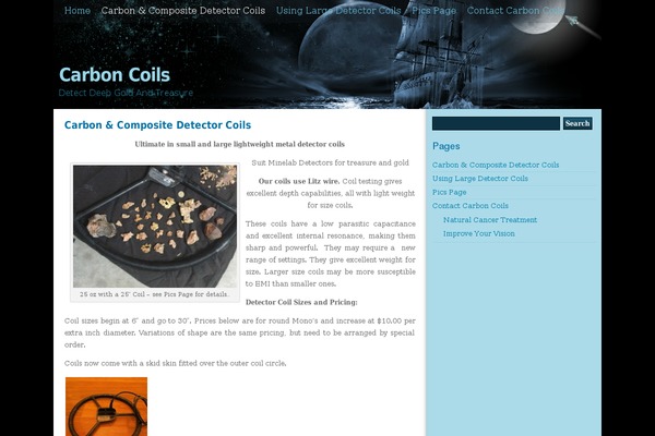 carboncoils.com site used Darkmystery
