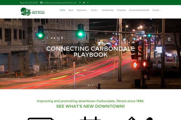 Divi theme site design template sample
