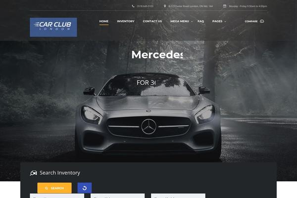 Motors theme site design template sample