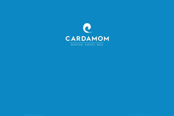 cardamomevents.com site used Cardamom