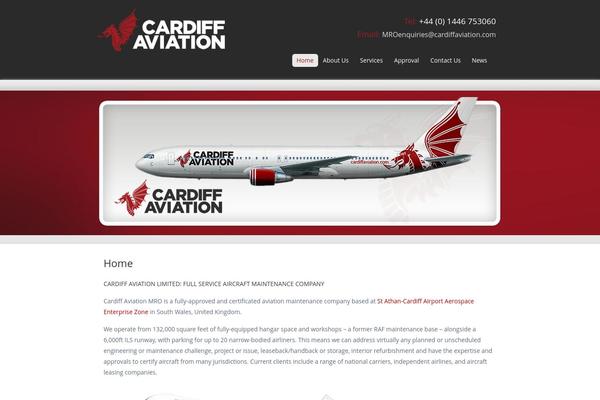 Headway theme site design template sample