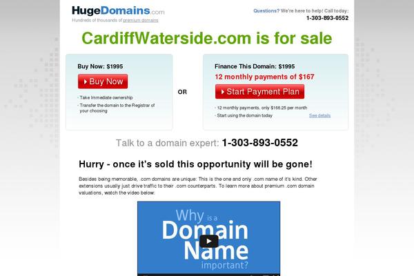 cardiffwaterside.com site used Cardiffwaterside