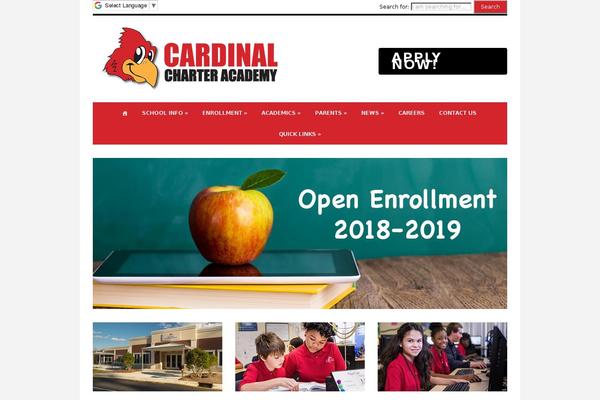 cardinalcharter.org site used Lectura
