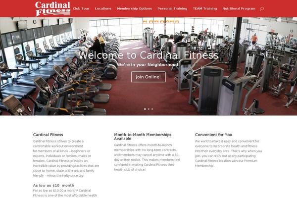 Divi theme site design template sample