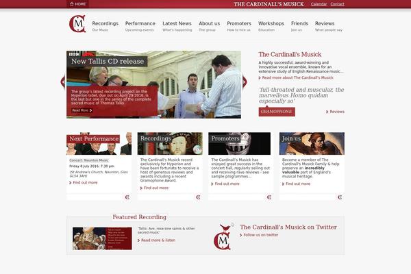 cardinallsmusick.com site used Cardinalls