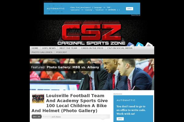 cardinalsportszone.com site used Bloge