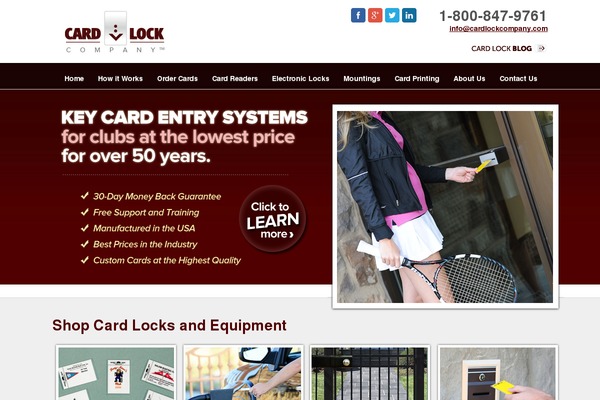 cardlockcompany.com site used Blank-theme
