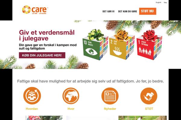 care.dk site used Caredktheme