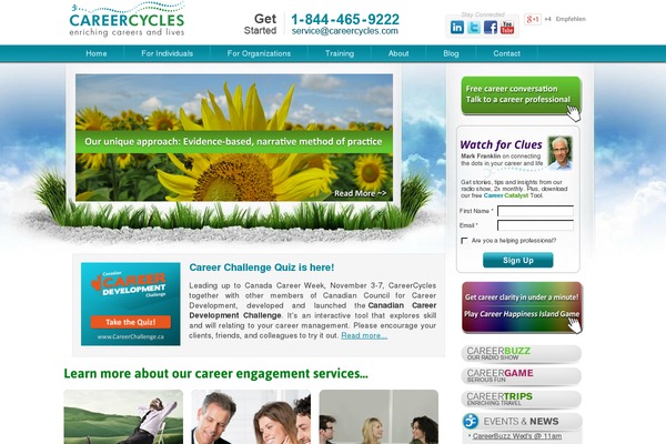 careercycles.com site used Careercycles8