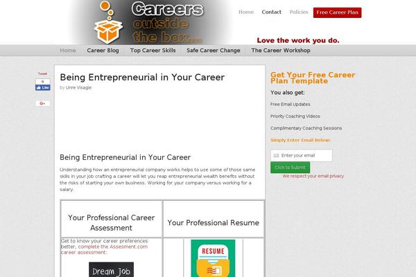 careerdevelopmentplan.net site used Thesis 1.8.4