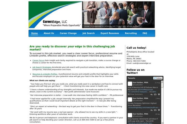 careeredge.us site used Career-edge-wp-theme