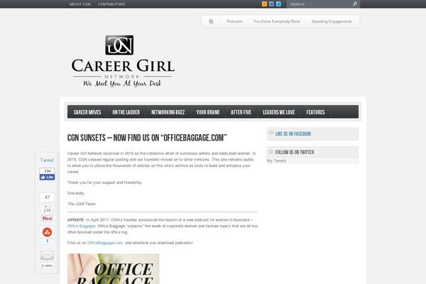 careergirlnetwork.com site used Swagger Theme