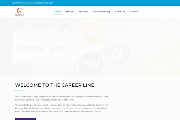 careerlineindia.com site used Careerline