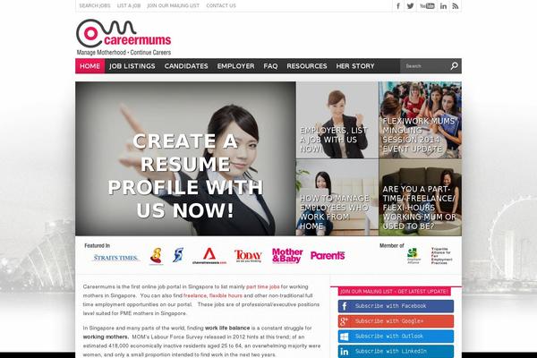 careermums.com.sg site used Cmtheme2