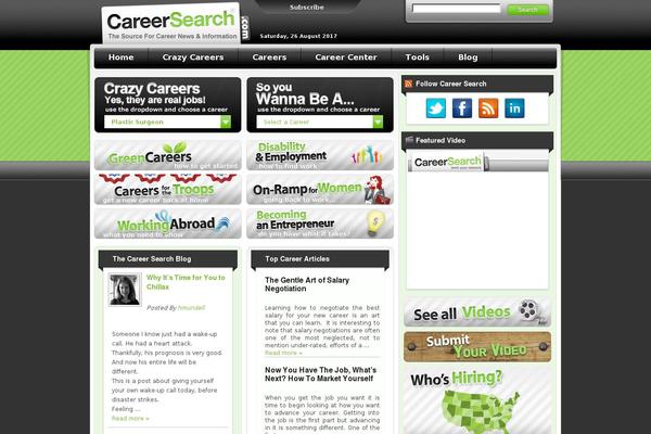 careersearch.com site used Csdefault