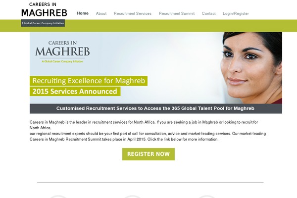 careersinmaghreb.com site used Gcc