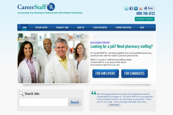 careerstaffrx.com site used Careerstaffrx1