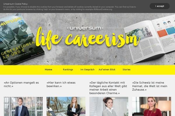 careerstep.ch site used Universumglowb