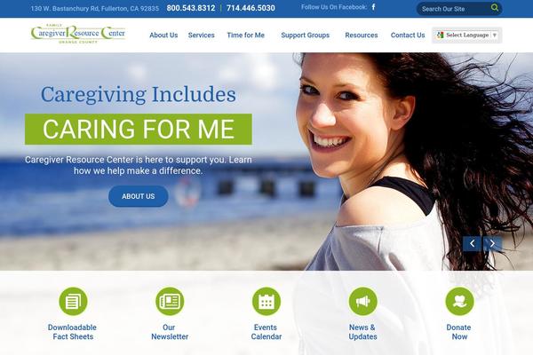 caregiveroc.org site used Caregiver