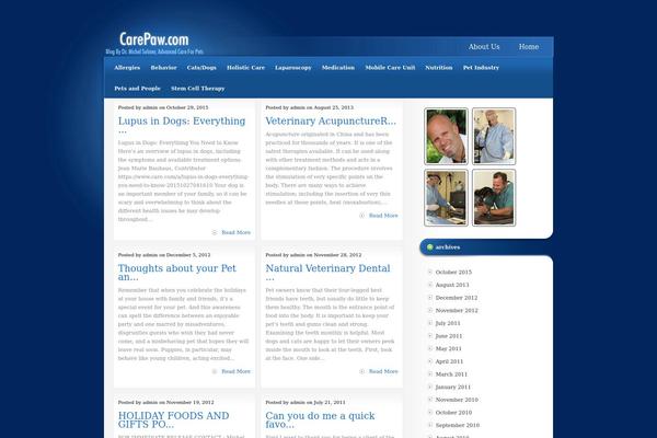 carepaw.com site used Studioblue