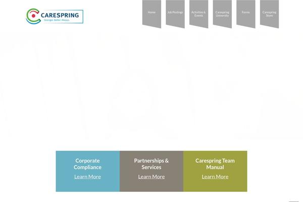 carespringhero.com site used Carespring