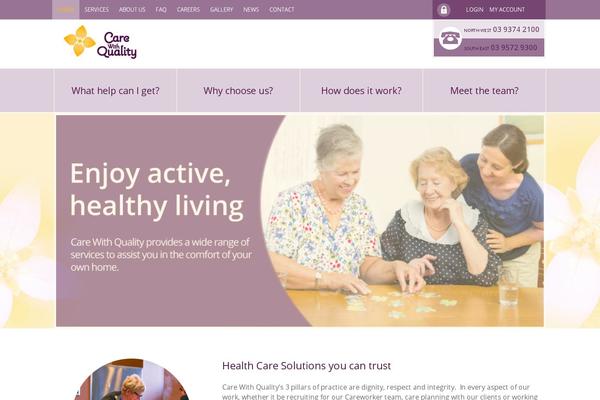 carewithquality.com.au site used Cwq