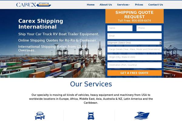 carexshipping.com site used Carex