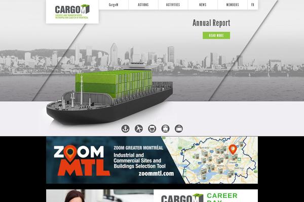 Cargo theme site design template sample