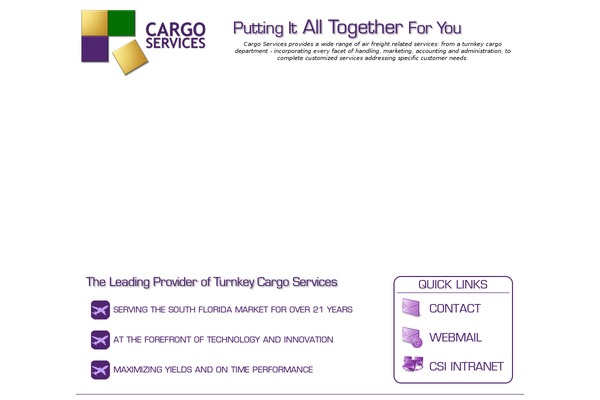 cargo-services.com site used Cargo-services