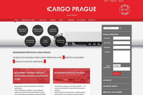 cargoprague.cz site used Cargo2014