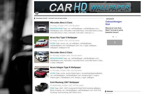 carhdwallpaper.com site used Borderseo
