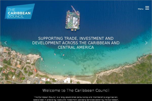 caribbean-council.org site used Caribbean