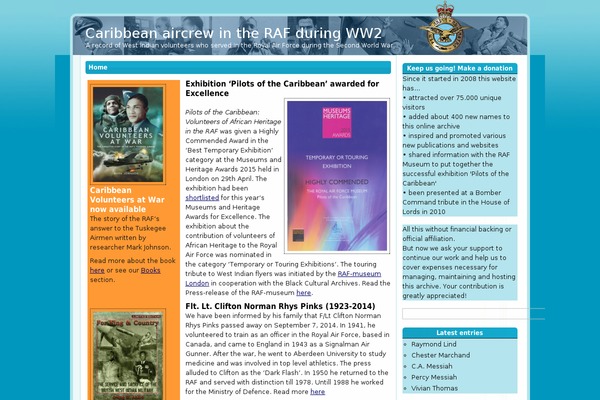 caribbeanaircrew-ww2.com site used Stellanovablue