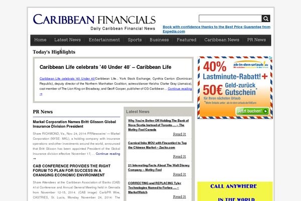 caribbeanfinancials.com site used Newsifybyrapidsols