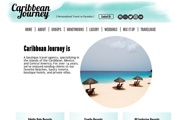 caribbeanjourney.com site used Journey