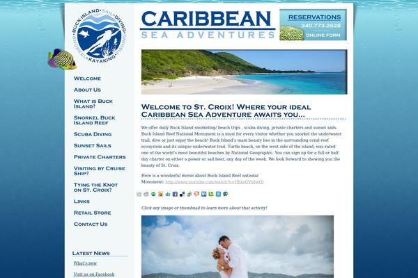 caribbeanseaadventures.com site used Caribsea