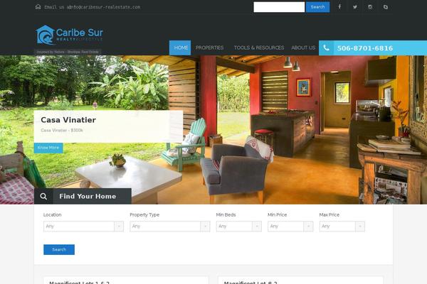 Realhomes Theme theme site design template sample