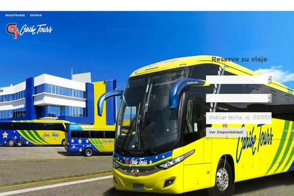 caribetours.com.do site used Caribe-tours