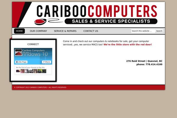 cariboocomputers.ca site used Cariboocomputers