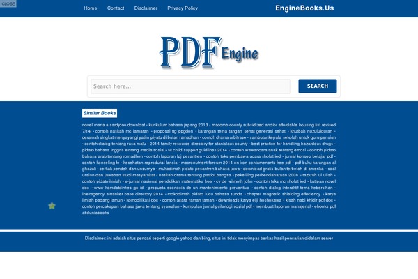 pdfengine theme websites examples