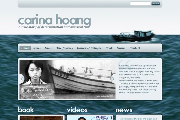 carinahoang.com site used Carinahoang