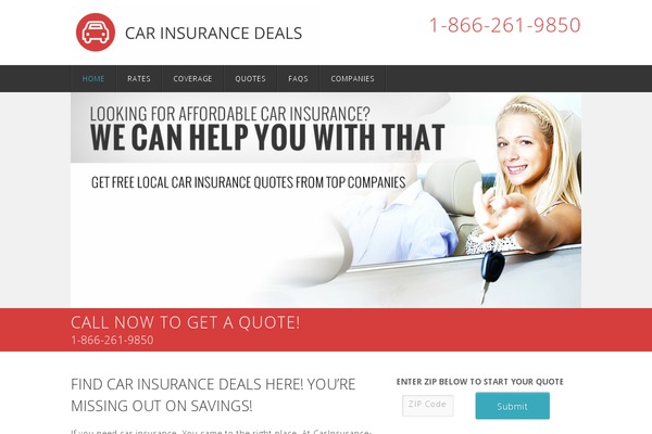 carinsurance-deals.com site used Carinsurancedeals