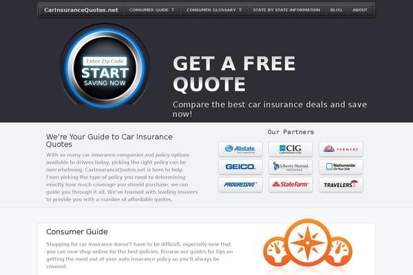 carinsurancequotes.net site used Carinsurancequotes-theme