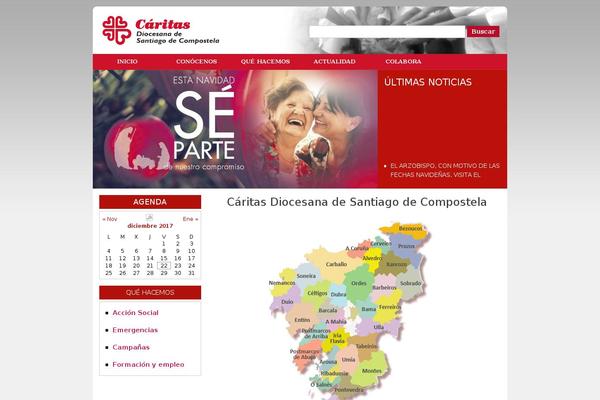 caritas-santiago.org site used Caritas