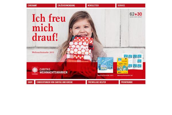 caritas-wohlfahrtsmarken.de site used Caritas-wohlfahrtsmarken