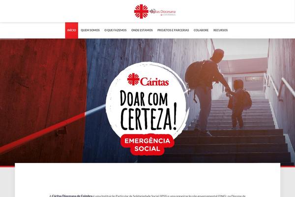 caritascoimbra.pt site used Coimbra-child